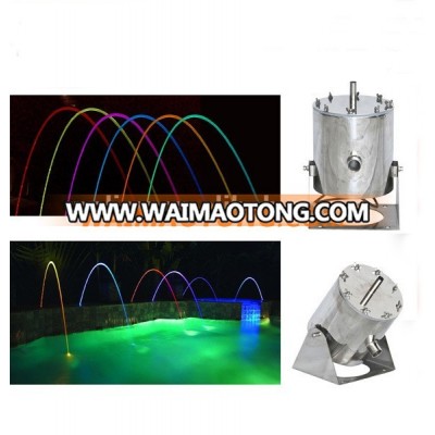 RGB LED lighting perfect laminar jet water fountain rainbow fountain